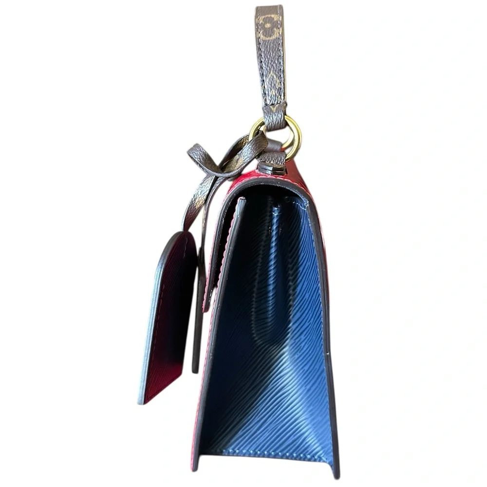 Louis Vuitton LV Monogram Spring Street patent leather 2 way bag RETAIL 3,000 - Picture 11 of 13